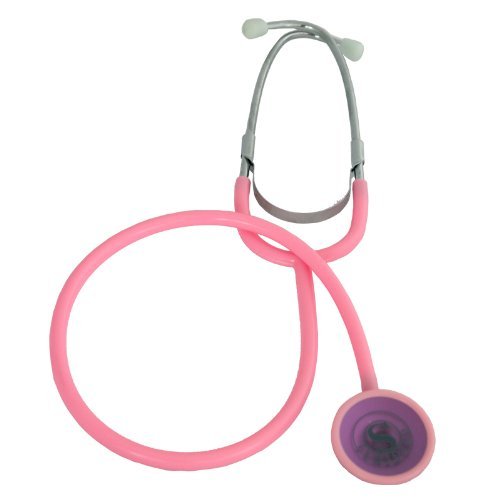 Stethoscope, Flat-Head, Various Colors (Pink)