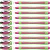 Schneider Xpress Fineliner, 0.8 mm Line Width, Document-Proof, 10-Pack, Pink view 1
