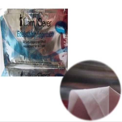 Stainless Steel Care Cloth, 5 x 1 Cloth