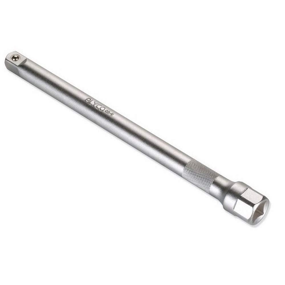 Alyco 192358 1/2-Inch Extension Bar with Cr-V Hex Drive, 250 mm, Matte Chrome