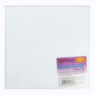 Jack Richeson 688006 Clear Carve Linoleum 15.2 x 20.3 cm