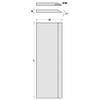 CMT 792.602.30 - Set of 2 HS HW planer blades, 600 x 30 x 3 view 2