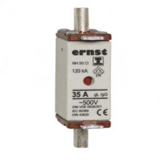 3 x NHC 00 SFL Fuse Links, 100 A