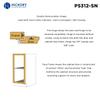 Hickory Hardware P5312-SN Double Demountable Hinge, Satin Nickel view 3
