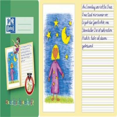 Story Notebook A4, 4-Line Ruling, Grade 4, 16 Sheets