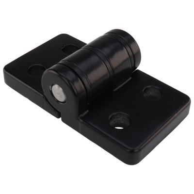 Hinge 8 40 Zinc Die-Cast 40 x 74 mm, Type I, Black Powder-Coated