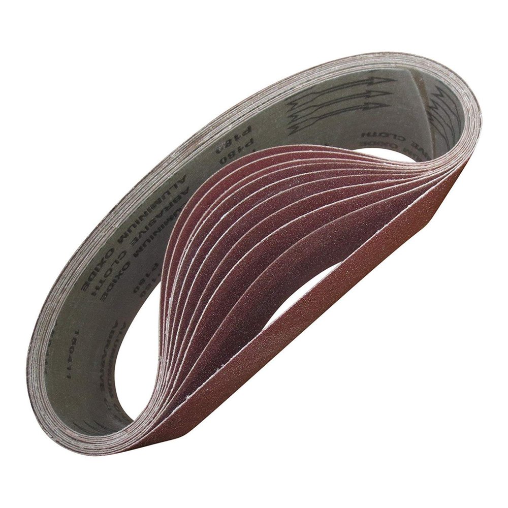 10 Sanding Belts 100 x 610 mm P24