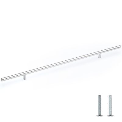 PANDORA Solid Stainless Steel Bar Pull Handle for Drawer, Kitchen Cabinet Hardware, 22 T-Pull, 25-Pack