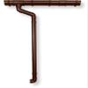RG 100 Brown Gutter Set, 600 cm, Two-Sided view 1