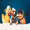 modern times 10-Pack Sandmännchen Postcards – Schnatterinchen, Pittiplatsch & Moppi, A6 view 1