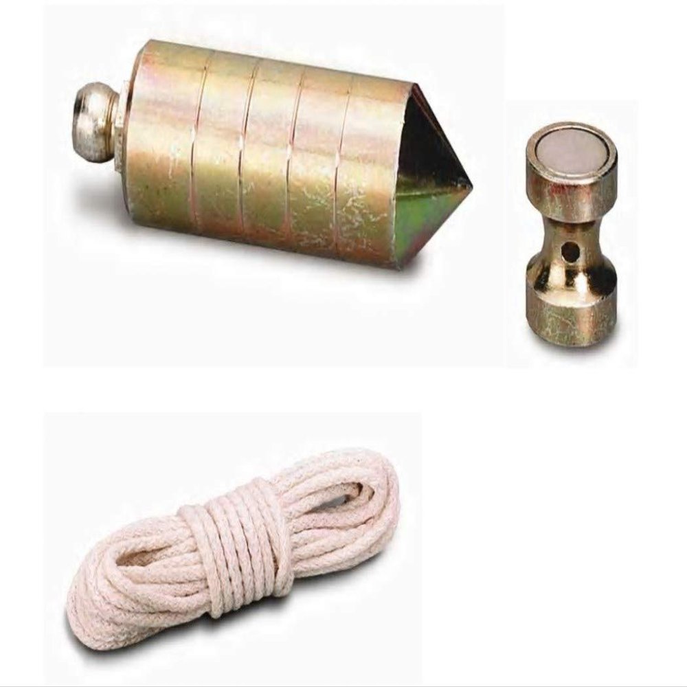 Nusac 1843H9 Magnetic Plumb Bob, 1,000 g