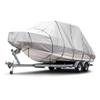 Budge 600-Denier Boat Cover for Hard-Top / T-Top Boats B-621-X5 (45.7–50.8 cm Long), Gray view 1
