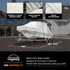 Budge 600-Denier Boat Cover for Hard-Top / T-Top Boats B-621-X5 (45.7–50.8 cm Long), Gray view 3