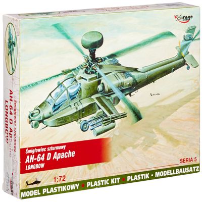 Mirage Hobby 72054 - McDonnell Douglas AH-64D Apache Longbow, Aircraft