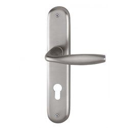 Hoppe New York Aluminum Handle Plate F9