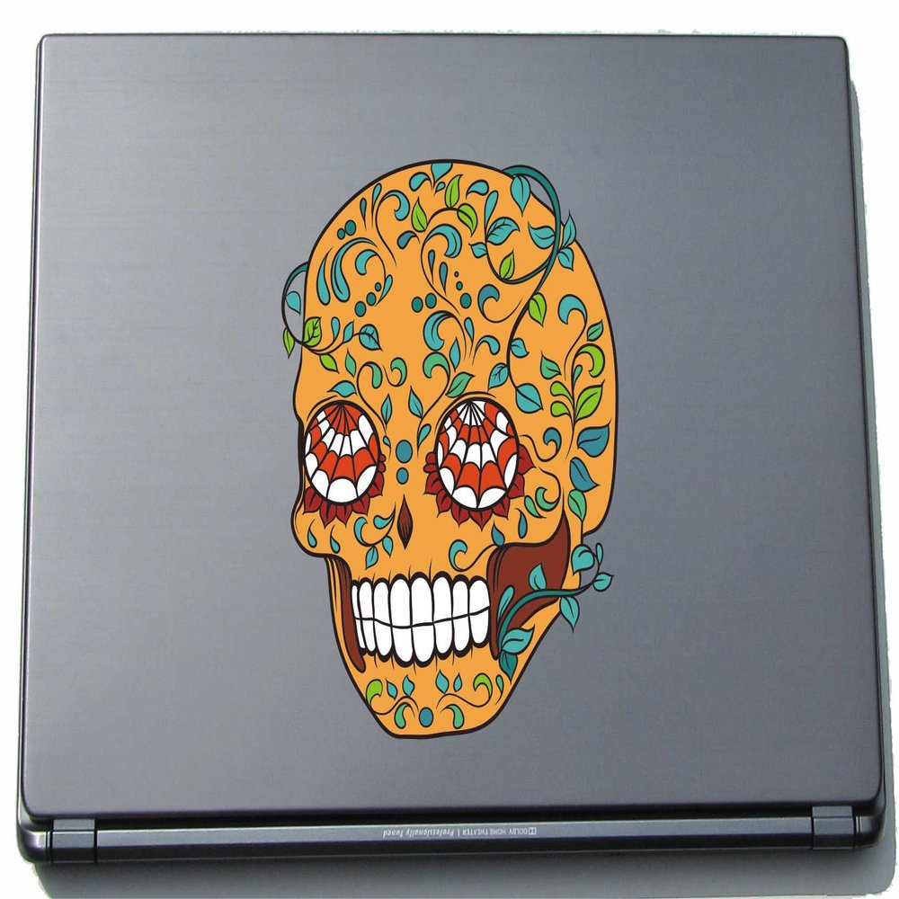 pinkelephant Laptop Skin Frankly 011 – Crazy Skull – 150 x 120 mm Sticker
