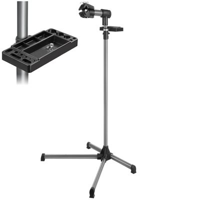 tectake Adjustable Folding Bicycle Repair Stand
