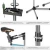 tectake Adjustable Folding Bicycle Repair Stand view 4