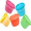 Tupperware Snack Cup Lunch Set of 5 Small Bowls in Hard-to-Find Colors view 1