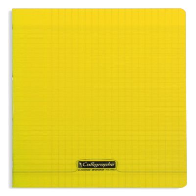 Calligraphe 18254C A4 School Notebook, 70 Sheets, French Ruling, Yellow, 1 Count