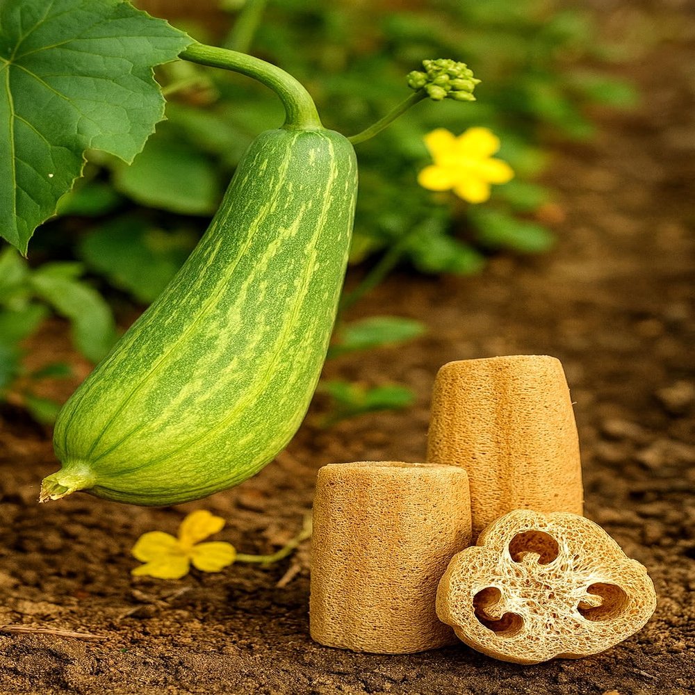 Ornamental Luffa Sponge Gourd – 10 Seeds
