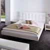 Hasena Wood Line Beech Bed with Sogno Wall Panel, 140 x 200 cm view 1