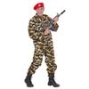 W WIDMANN MILANO Party Fashion Soldier Costume, Camouflage Uniform, Military Sergeant, Carnival Costume view 2