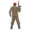 W WIDMANN MILANO Party Fashion Soldier Costume, Camouflage Uniform, Military Sergeant, Carnival Costume view 3
