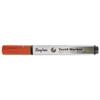 Rayher 35000210 Opaque Fabric Marker, Round Tip 2–4 mm, Valve, Orange view 1