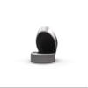 Ferrite Flat Pot Magnet 63 × 14 mm, 35 kg Holding Force view 1