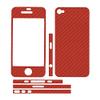 Self-Adhesive Carbon 3D Skin for Apple iPhone 4 and 4S view 1