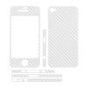 Self-Adhesive Carbon 3D Skin for Apple iPhone 4 and 4S view 2