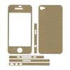 Self-Adhesive Carbon 3D Skin for Apple iPhone 4 and 4S view 3