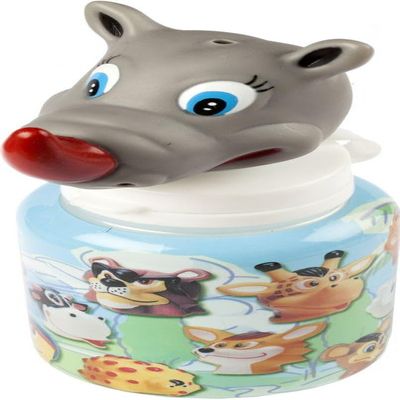 ONBIKEKIDS On Bike Water Bottle, 300 ml, Rhinoceros, Marionette, Sound Cap