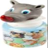 ONBIKEKIDS On Bike Water Bottle, 300 ml, Rhinoceros, Marionette, Sound Cap view 1