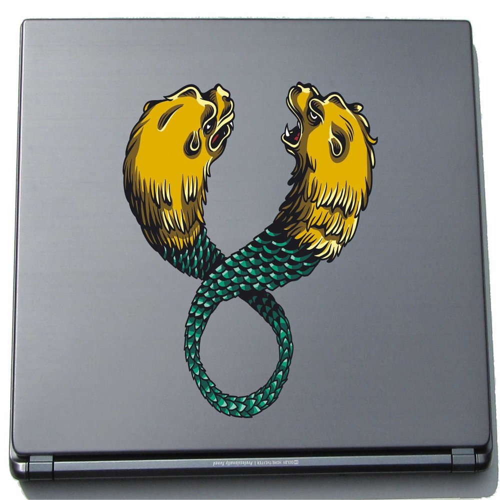 pinkelephant Laptop Sticker Laptop Skin Misc3-Occult12 - Occult Mysterious Symbol - 150 x 157 mm Sticker