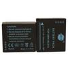 DSTE 2-Pack Replacement Batteries Compatible with Panasonic DMW-BLG10, DMW-BLE9, DMW-BLE9E LUMIX Cameras view 1