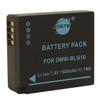 DSTE 2-Pack Replacement Batteries Compatible with Panasonic DMW-BLG10, DMW-BLE9, DMW-BLE9E LUMIX Cameras view 3