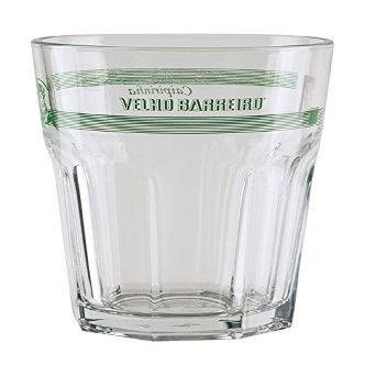 Caipirinha Glass with VELHO BARREIRO Lettering, 355 ml Capacity