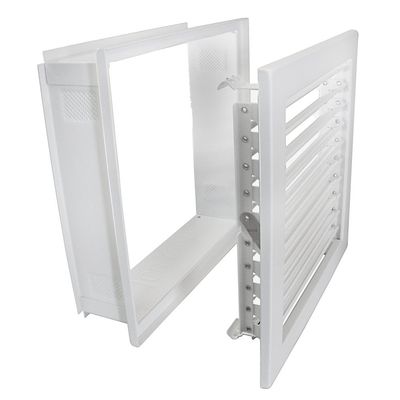 KGPB 2323 W Flush-Mount Cold-Air Grille, White, 230 x 230 mm