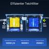 SunSun Complete Set: CBF-350B Pond Filter for Ponds up to 60,000 L with CUV-672 UVC Clarifier, 72 W view 3