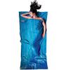 Cocoon Cotton Travel Sheet, Checked, Beige view 2