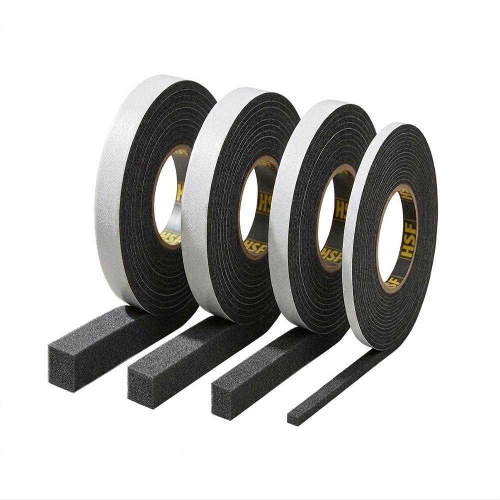 FILL 600 Joint Sealing Tape, 12 mm, 2–6 mm Joints, 12 m Roll, Black, DIN 18542 BG1