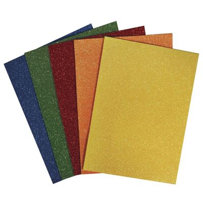 Rayher - 30172999 - Crepla Sheet, 15x22x0.2cm, 5 Colors, Pack of 5