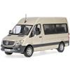 Premium ClassiXXs Mercedes-Benz Sprinter W906 Passenger Van, Pearl Silver, 1:43 view 3