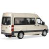 Premium ClassiXXs Mercedes-Benz Sprinter W906 Passenger Van, Pearl Silver, 1:43 view 4