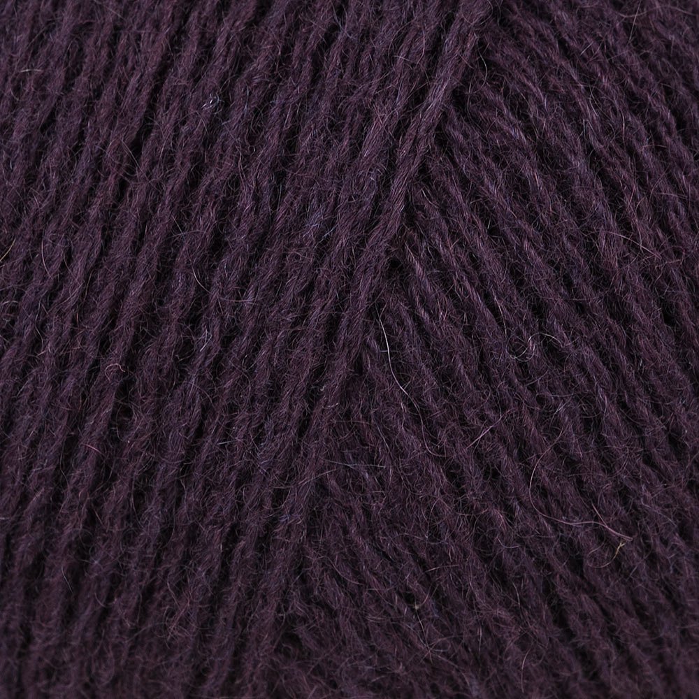 LANG YARNS Cashmere Lace – 100% Cashmere, 25 g, Color 0080 Aubergine