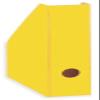 10 Magazine File Holders, A4, Yellow view 1