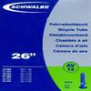 Schwalbe AV13 OEM Inner Tube 26 x 1.5–2.5, 40/62-559, Schrader Valve view 1