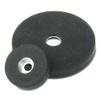 magnets4you Rubber-Coated Magnetic System with Hole, 43 mm, Approx. 10 kg Holding Force view 2